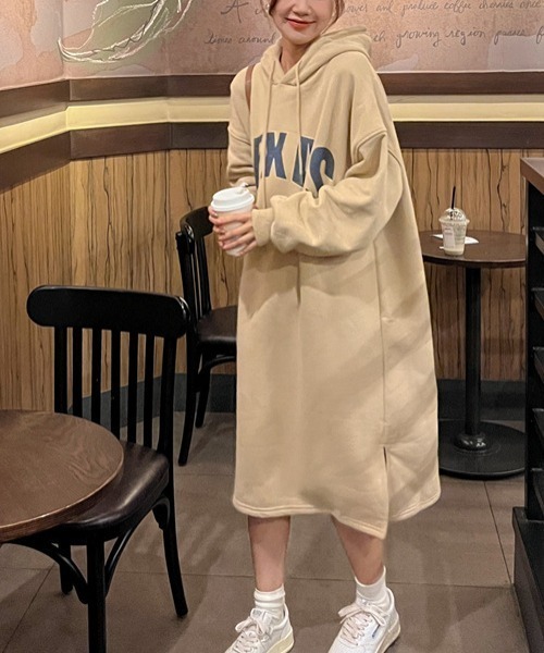 オーバーサイズパーカーワンピ ワンピース オーバーサイズパーカーワンピース : ZOZOTOWN Yahoo!店