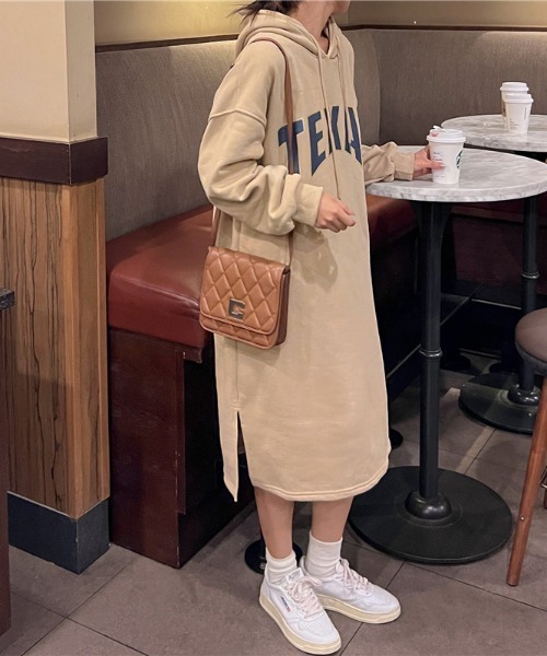オーバーサイズパーカーワンピ ワンピース オーバーサイズパーカーワンピース : ZOZOTOWN Yahoo!店