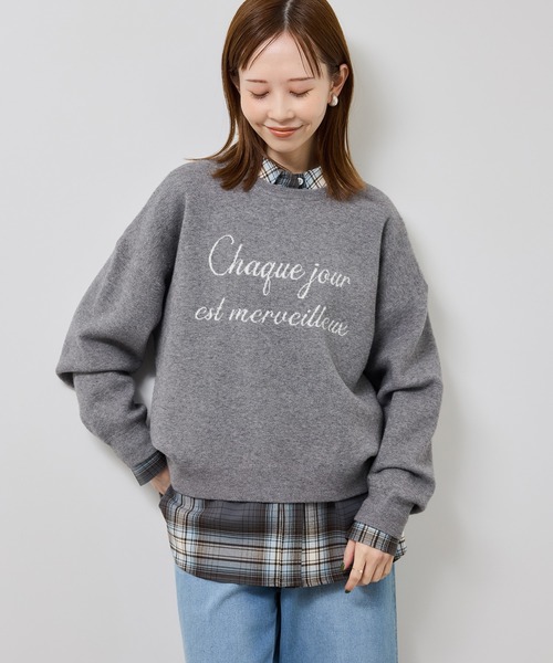 ROPE' PICNIC（ロペ ピクニック） ニット セーター スウェットライク