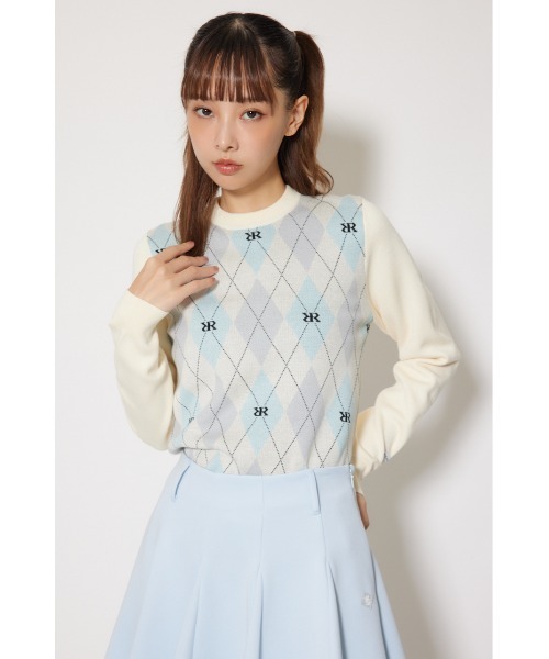 RIENDA GOLF ニットセットアップ RIENDA GOLF（リエンダ ゴルフ） ニット セーター 「RIENDA GOLF