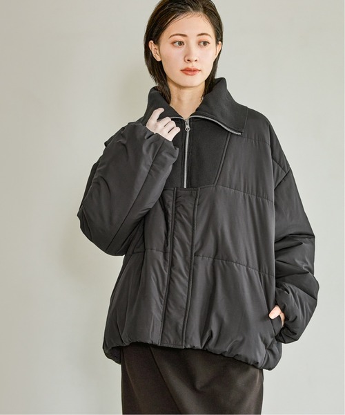 レア物　横浜高校ハーフジップジャケット J2153 トラックハーフZIPジャケット(M ブラック): アウター - RNA