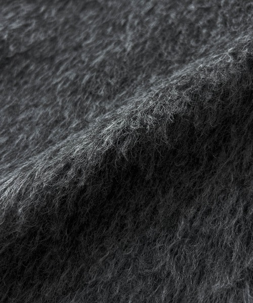 ELFRANK ジャケット ノーカラージャケット 「2025AW」メランジシャギー