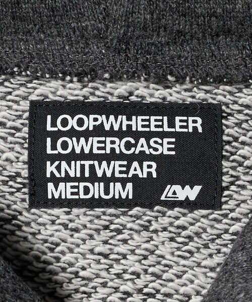【LOOPWHEELER x LOWERCASE】アパルトモン パーカー LOOPWHEELER（ループウィラー） パーカー 「LOOPWHEELER x LOWERCASE