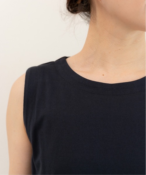 「PREFERIR」 ノースリーブワンピース LARGE ブラック レディース_画像9