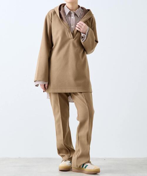 A_（エース） パンツ 「A_/エース」起毛ジャージパンツ レディース