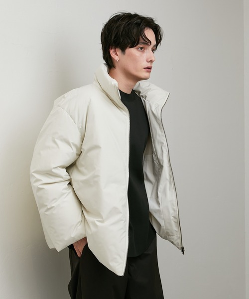 Lui's（ルイス） ダウンジャケット S ブラック メンズ : ZOZOTOWN