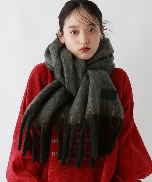 RAGEBLUE（レイジブルー） マフラー ストール アソートフトフリンジ