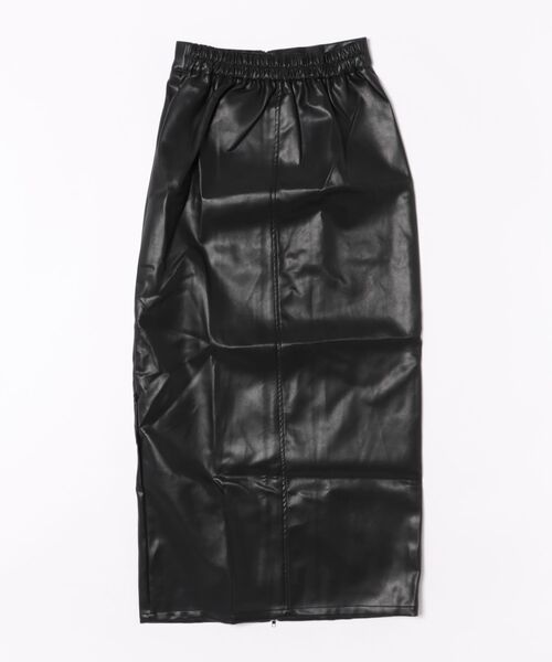 STYLEBLOCK（スタイルブロック） スカート フェイクレザータイト