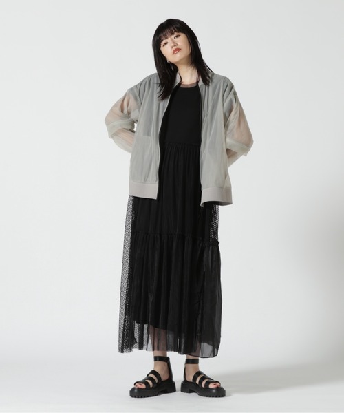 「AULA AILA」 ブルゾン 0 ブルー レディース_画像2