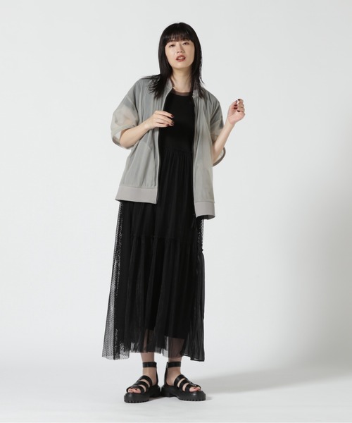 「AULA AILA」 ブルゾン 0 ブルー レディース_画像3