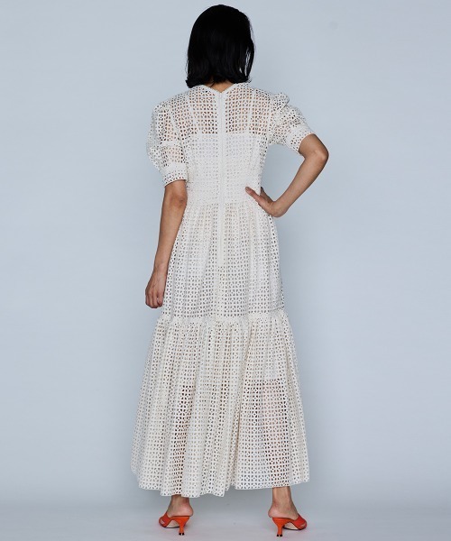 「Sov.」 半袖ワンピース 38 キナリ レディース_画像5