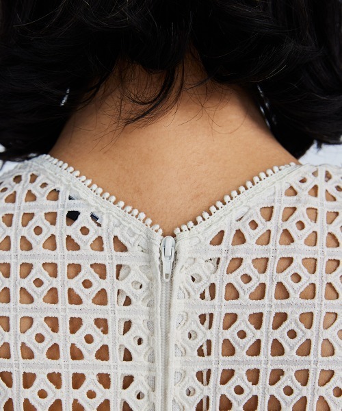 「Sov.」 半袖ワンピース 38 キナリ レディース_画像9