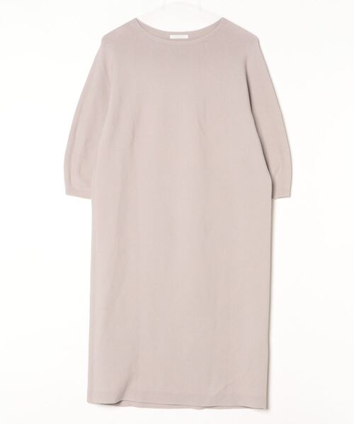 【美品】AMACA ワンピース　大きいサイズ　3XL AMACA（アマカ） ニットワンピース 38 グレー レディース : ZOZOTOWN