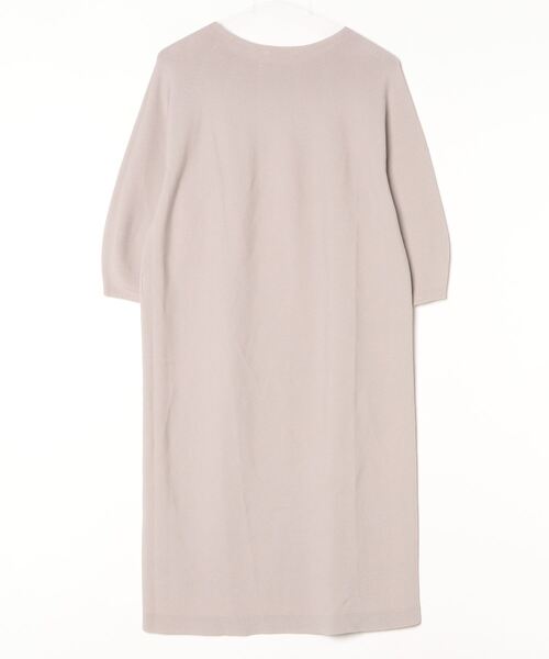 AMACA（アマカ） ニットワンピース 38 グレー レディース : ZOZOTOWN