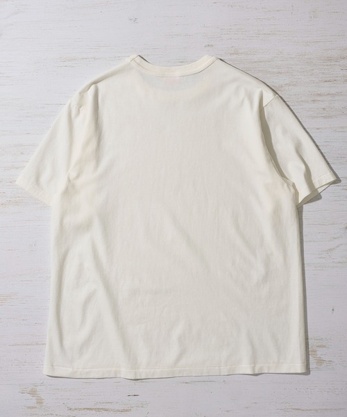 「Healthknit」 半袖Tシャツ LARGE ホワイト×ブラック メンズ_画像5