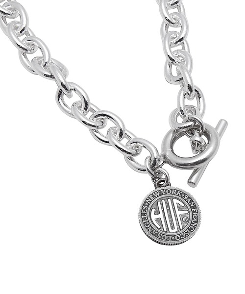 HUF（ハフ） ブレスレット REGIONAL BRACELET SILVER メンズ