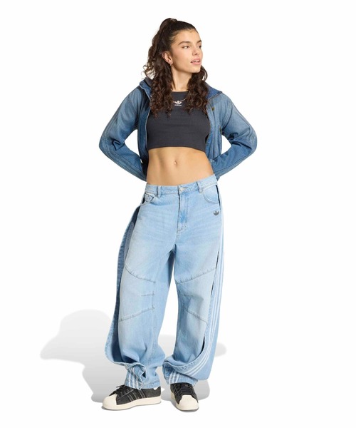 atmos（アトモス） パンツ adidas ADILENIUM 5.0 BANANA DENIM ライト