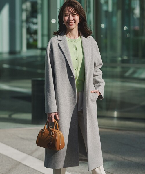 23区（ニジュウサンク） コート チェスターコート ウールモッサ