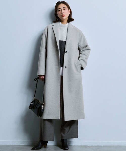 23区（ニジュウサンク） コート チェスターコート ウールモッサ