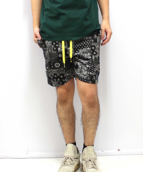 「SHISKY」 ハーフパンツ L ブラック メンズ_画像3