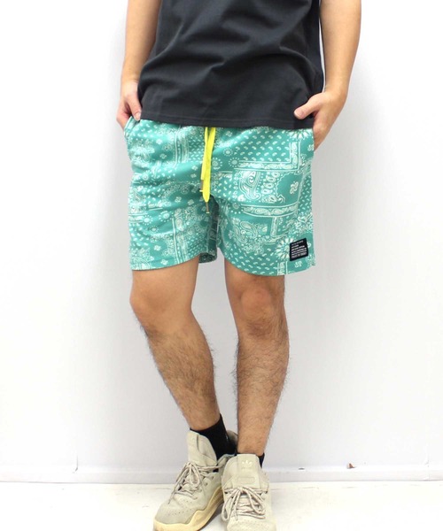 「SHISKY」 ハーフパンツ L ブラック メンズ_画像6