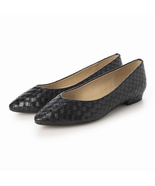 「Fin」 フラットパンプス 22.5cm シルバー レディース_画像8