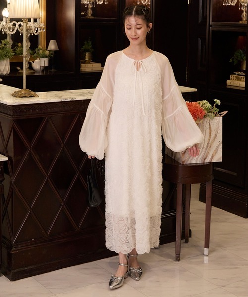 forksy.（フォルクシー） 長袖ワンピース FREE ブラック レディース