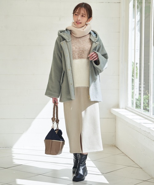 ikka（イッカ） ニット セーター 「雑誌InRed1月号掲載」ブークレー