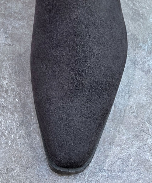 「enchanted」 ロングブーツ 24.5 ブラック レディース_画像4