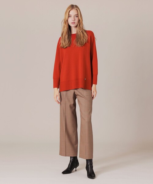 「MACKINTOSH LONDON」 長袖ニット 38 チャコールグレー レディース_画像4