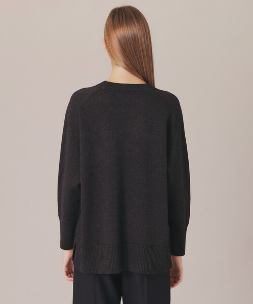 「MACKINTOSH LONDON」 長袖ニット 38 チャコールグレー レディース_画像7