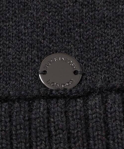 「MACKINTOSH LONDON」 長袖ニット 38 チャコールグレー レディース_画像9