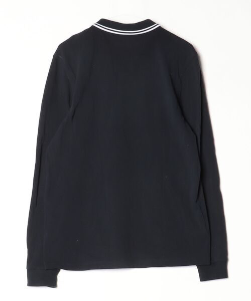 FRED PERRY（フレッドペリー） 長袖ポロシャツ LARGE ネイビー メンズ