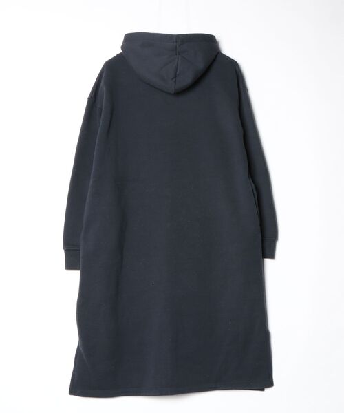 「PEANUTS」 長袖ワンピース M ネイビー レディース_画像2