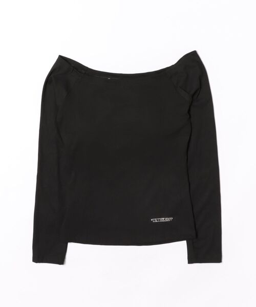 ViViDAY tシャツ 「2点セット」ワンショルダーカットソー＋レオパード