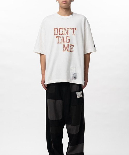 MAISON MIHARA YASUHIRO（メゾン ミハラヤスヒロ） tシャツ Don't Tag