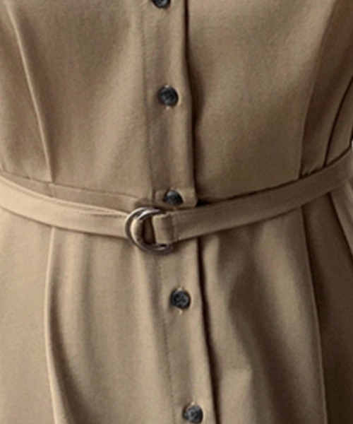 ReRe シャツワンピース ロングシャツワンピース : ZOZOTOWN Yahoo!店