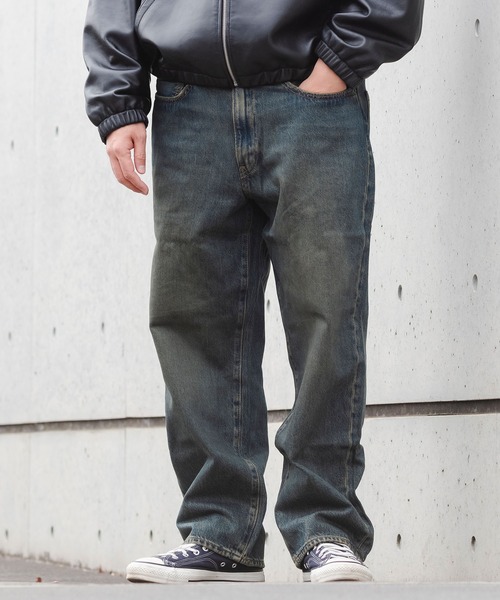 リーバイス（Levi’s）/568(TM) ルーズストレート オリーブ Levi's（リーバイス） ジーンズ 568(TM) ルーズストレートジーンズ