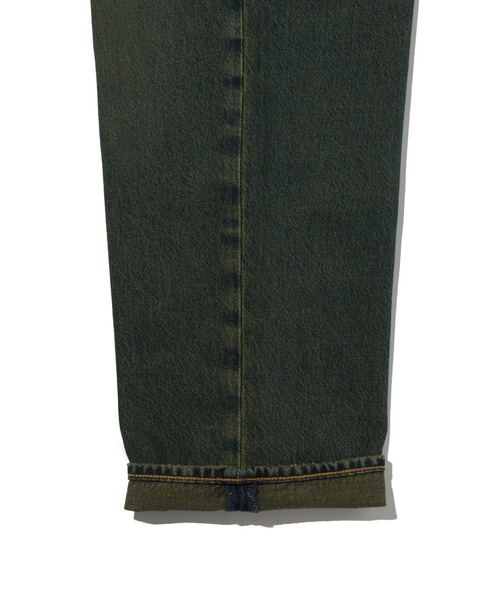 Levi's 568 ルーズストレート ダブルニー　Cグリーン　W34 ① Levi's（リーバイス） ジーンズ 568(TM) ルーズストレートジーンズ