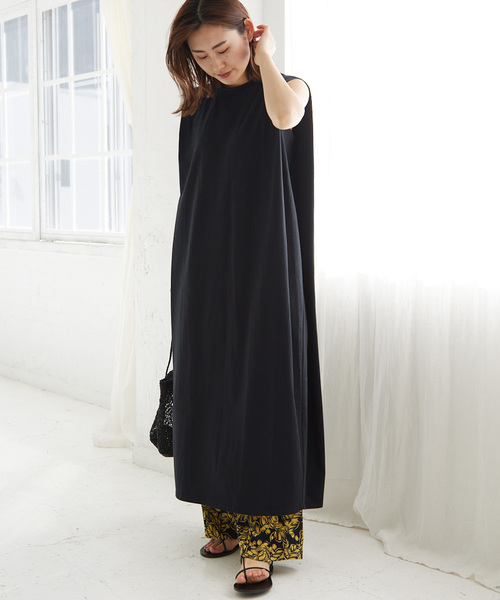 「JOURNAL STANDARD relume」 半袖ワンピース FREE ブラウン レディース_画像2
