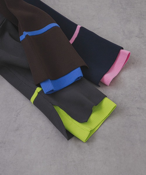 「bohmal」 長袖ニット FREE ネイビー レディース_画像8