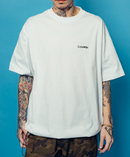 Subciety（サブサエティ） tシャツ Drawstring tee メンズ レディース 