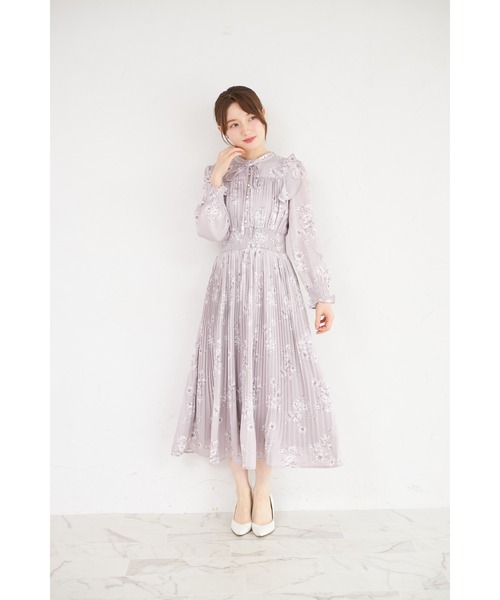 DRIS VAN NOTEN ビーズ装飾 ブルゾン シフォン サテン クロップド tocco closet（トッコ クローゼット） ワンピース ヴィンテージサテン