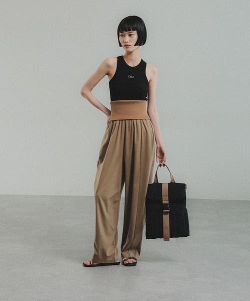 「O0u」 パンツ FREE ブラック レディース_画像7