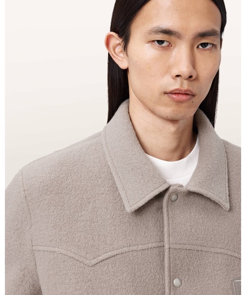 コート ジャケット ROYCE WADDED PATCH JACKET | ROYCE WADDED パッチ ジャケット メンズの画像