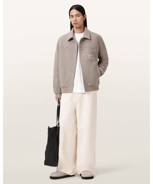 コート ジャケット ROYCE WADDED PATCH JACKET | ROYCE WADDED パッチ ジャケット メンズの画像