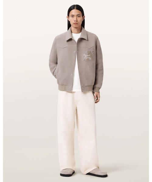 コート ジャケット ROYCE WADDED PATCH JACKET | ROYCE WADDED パッチ ジャケット メンズの画像