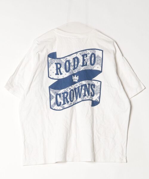 「Rodeo Crowns」 半袖Tシャツ FREE ホワイト メンズ_画像2