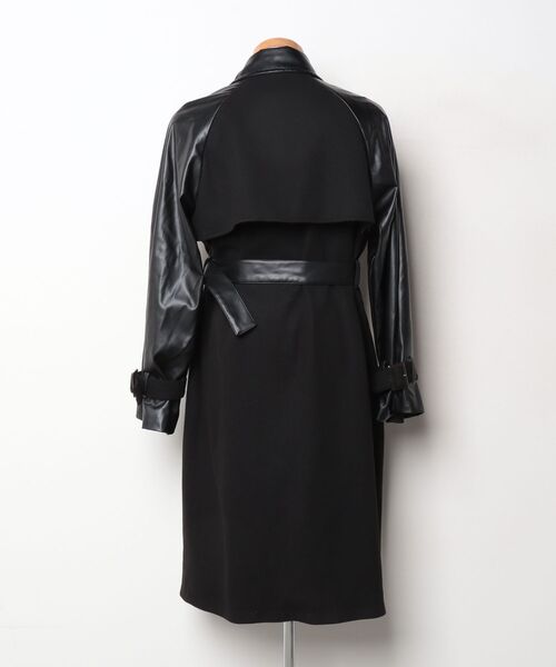 Ellno Loset（エルノロゼット） トレンチコート MEDIUM ブラック