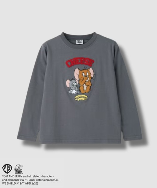tシャツ 「TOM＆JERRY /トムとジェリー 」 キャラクター 長袖Tシャツ